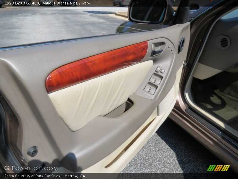 Antique Bronze Mica / Ivory 1998 Lexus GS 400