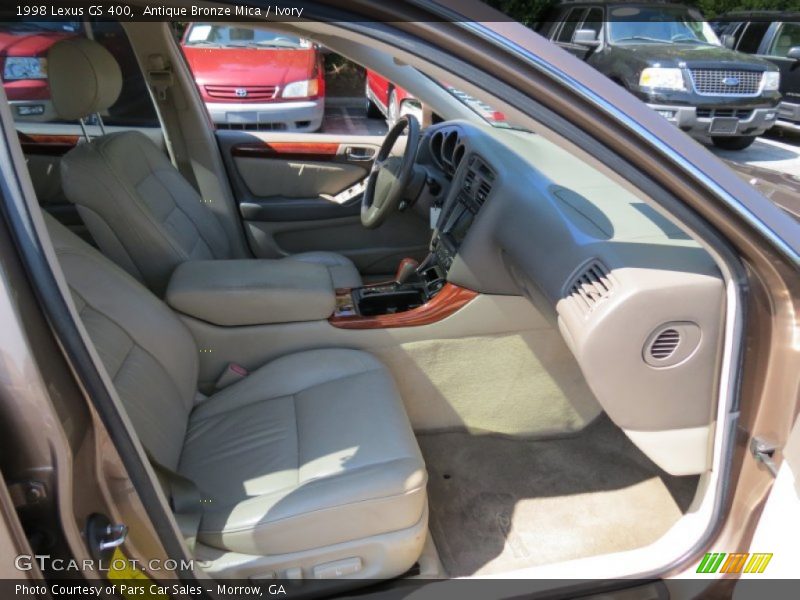 Antique Bronze Mica / Ivory 1998 Lexus GS 400