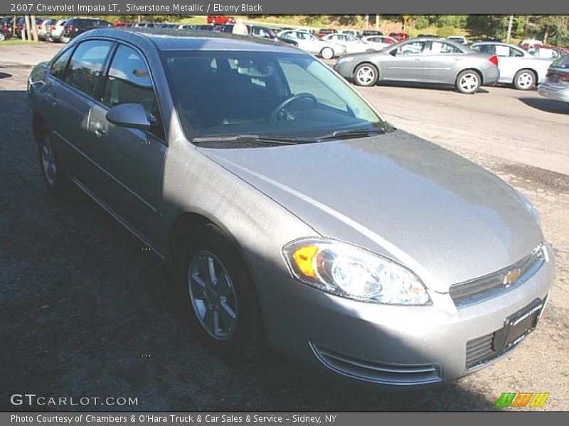 Silverstone Metallic / Ebony Black 2007 Chevrolet Impala LT