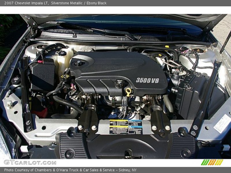 Silverstone Metallic / Ebony Black 2007 Chevrolet Impala LT