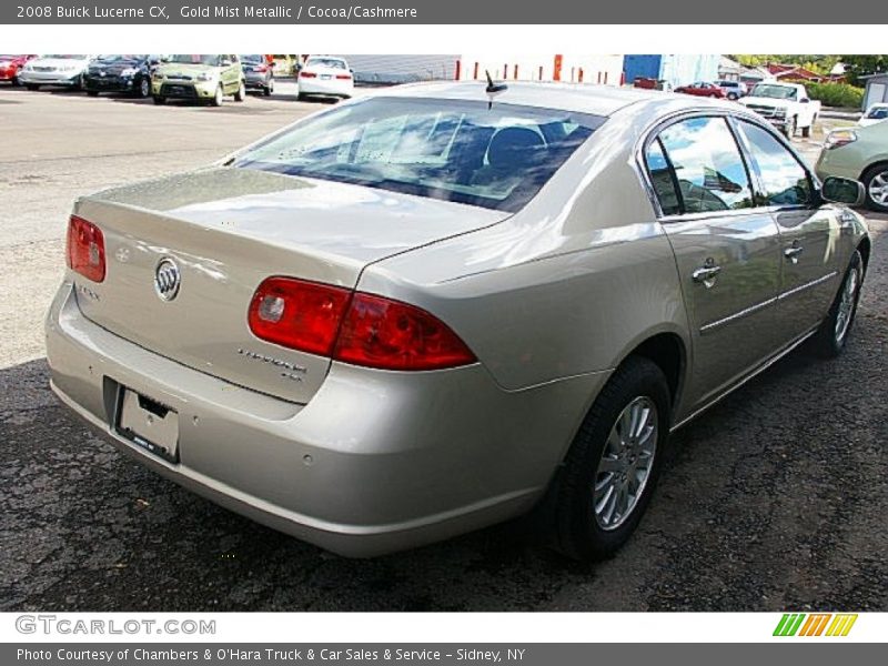 Gold Mist Metallic / Cocoa/Cashmere 2008 Buick Lucerne CX