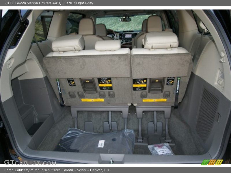  2013 Sienna Limited AWD Trunk