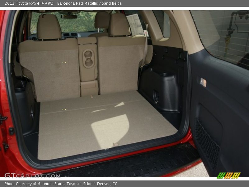 Barcelona Red Metallic / Sand Beige 2012 Toyota RAV4 I4 4WD
