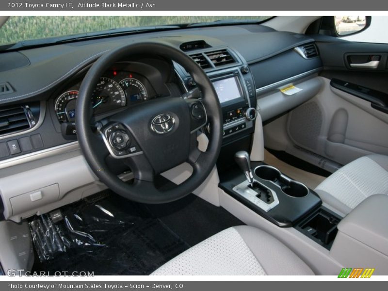 Attitude Black Metallic / Ash 2012 Toyota Camry LE