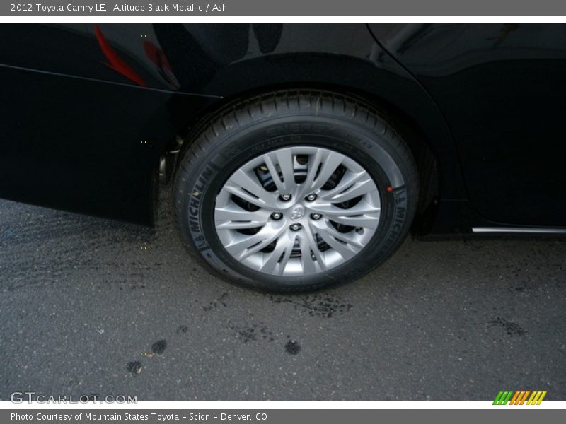 Attitude Black Metallic / Ash 2012 Toyota Camry LE