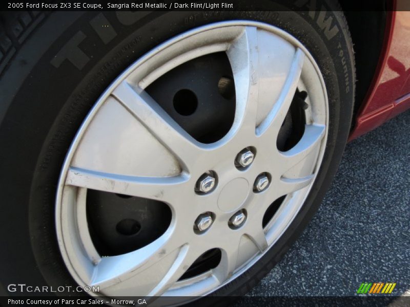 Sangria Red Metallic / Dark Flint/Light Flint 2005 Ford Focus ZX3 SE Coupe