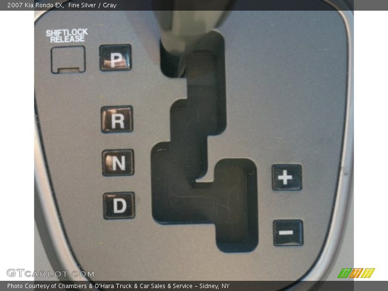 Fine Silver / Gray 2007 Kia Rondo EX