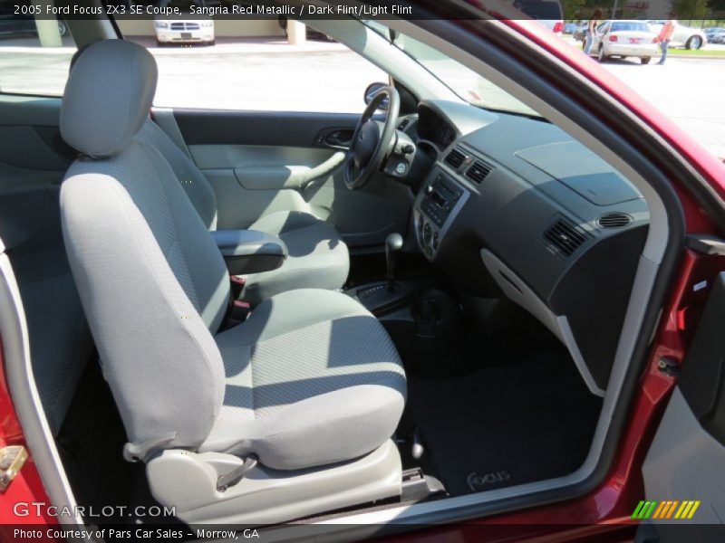 Sangria Red Metallic / Dark Flint/Light Flint 2005 Ford Focus ZX3 SE Coupe