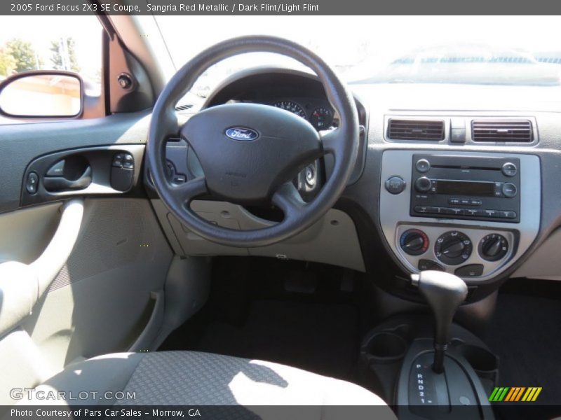 Sangria Red Metallic / Dark Flint/Light Flint 2005 Ford Focus ZX3 SE Coupe