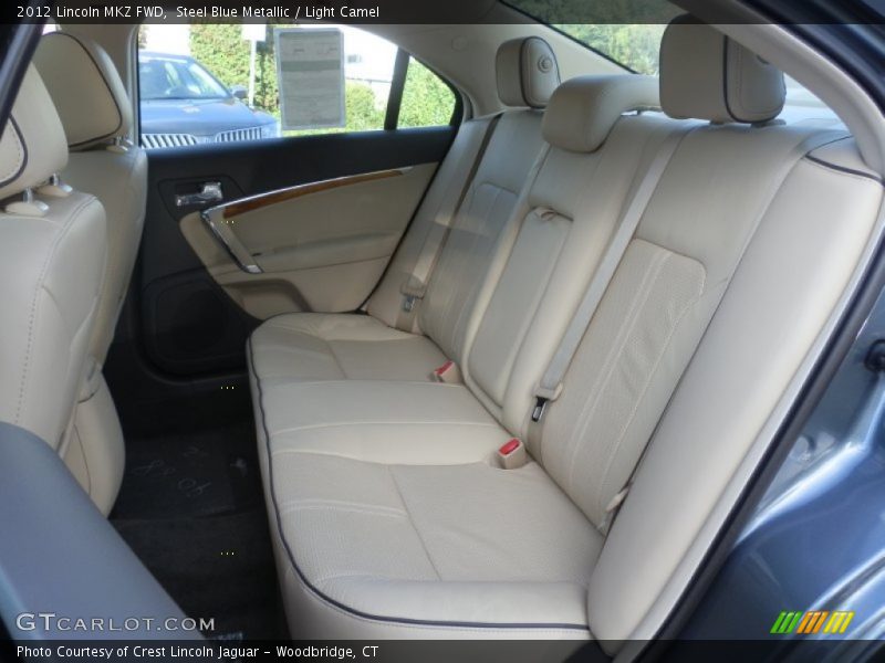 Steel Blue Metallic / Light Camel 2012 Lincoln MKZ FWD