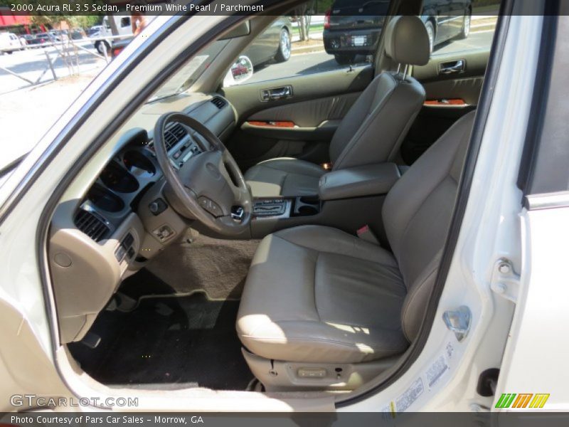 Premium White Pearl / Parchment 2000 Acura RL 3.5 Sedan