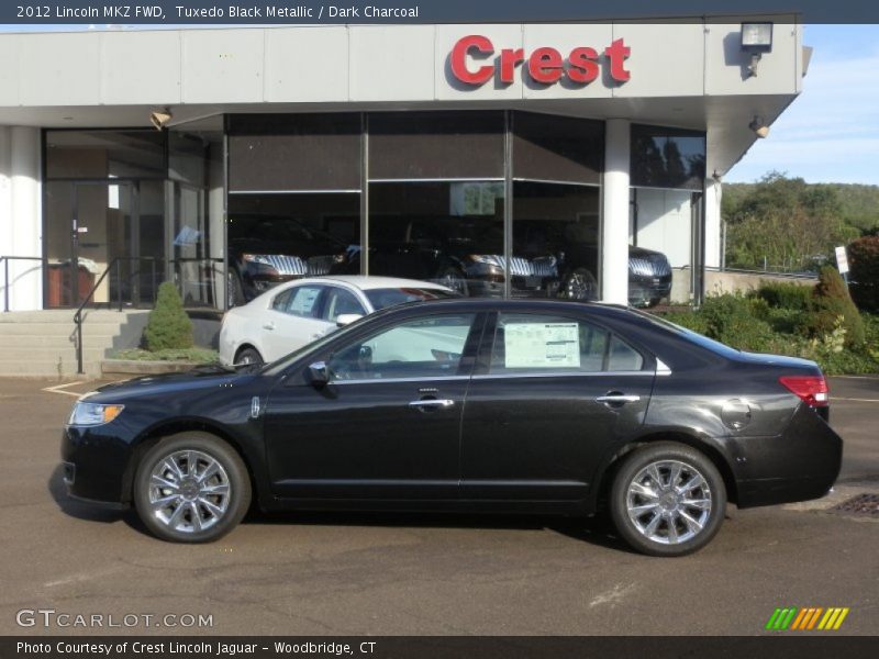 Tuxedo Black Metallic / Dark Charcoal 2012 Lincoln MKZ FWD
