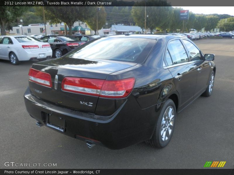 Tuxedo Black Metallic / Dark Charcoal 2012 Lincoln MKZ FWD