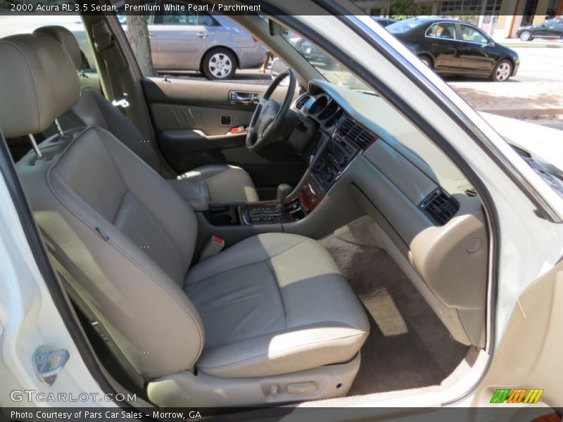 Front Seat of 2000 RL 3.5 Sedan