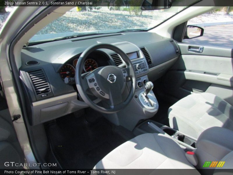 Sonoran Sand / Charcoal 2009 Nissan Sentra 2.0 S