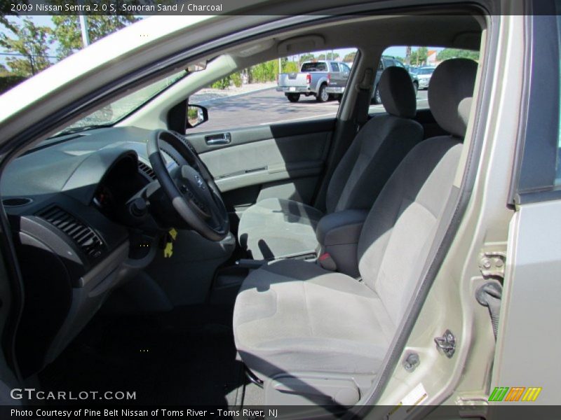 Sonoran Sand / Charcoal 2009 Nissan Sentra 2.0 S