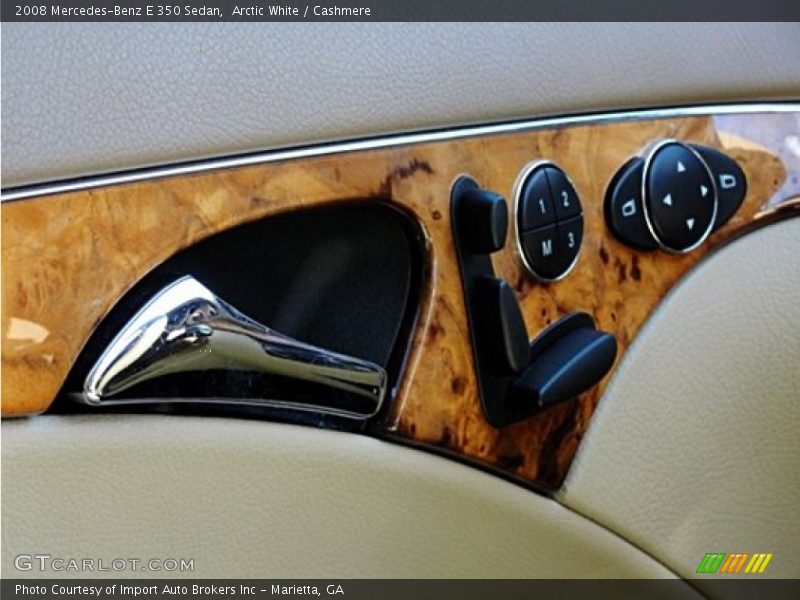 Arctic White / Cashmere 2008 Mercedes-Benz E 350 Sedan