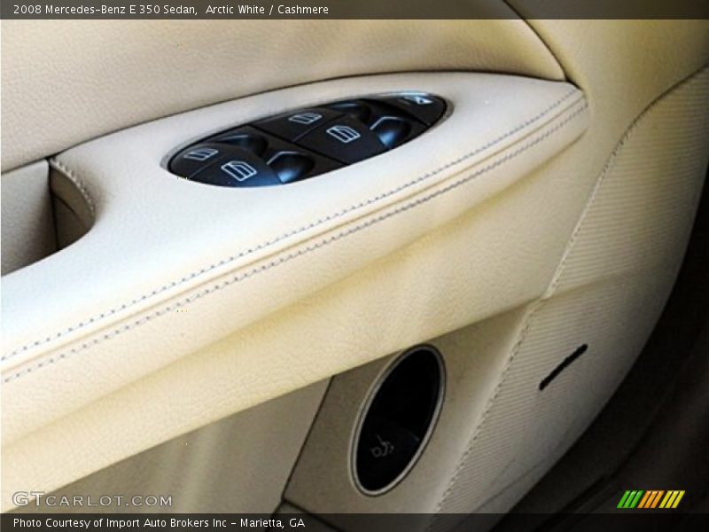 Arctic White / Cashmere 2008 Mercedes-Benz E 350 Sedan
