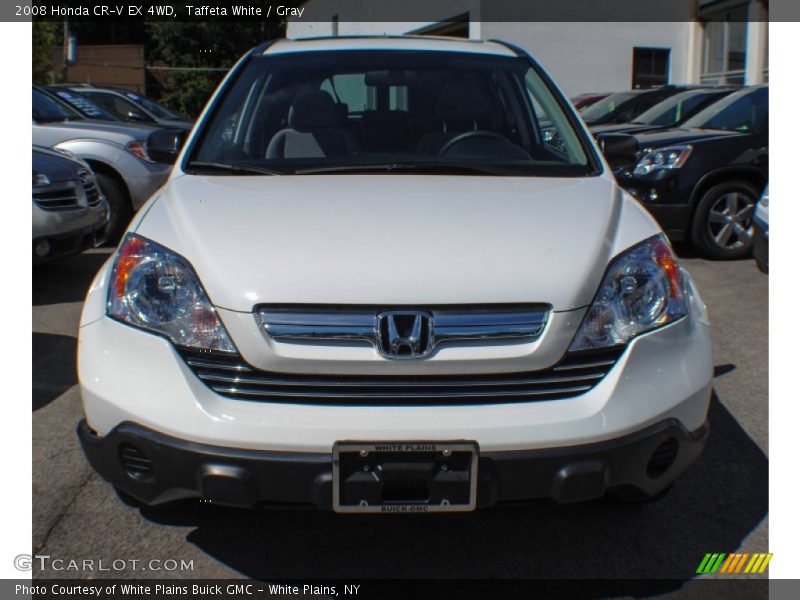 Taffeta White / Gray 2008 Honda CR-V EX 4WD