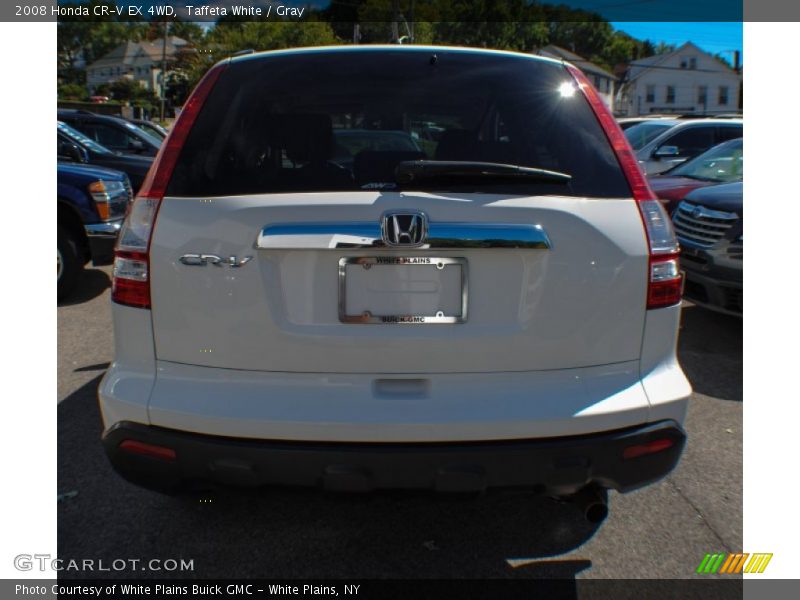 Taffeta White / Gray 2008 Honda CR-V EX 4WD