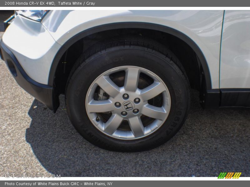 Taffeta White / Gray 2008 Honda CR-V EX 4WD