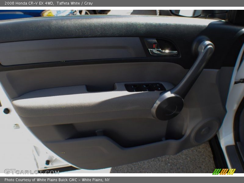 Taffeta White / Gray 2008 Honda CR-V EX 4WD
