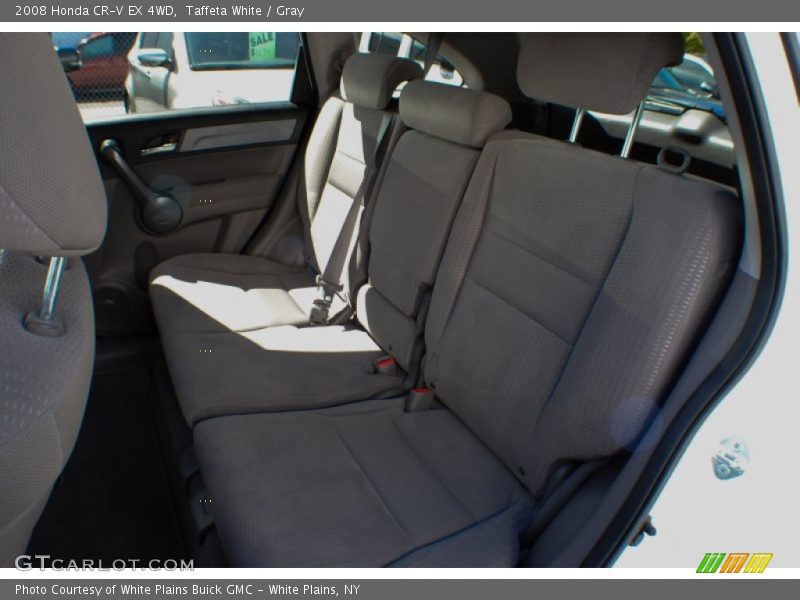 Taffeta White / Gray 2008 Honda CR-V EX 4WD