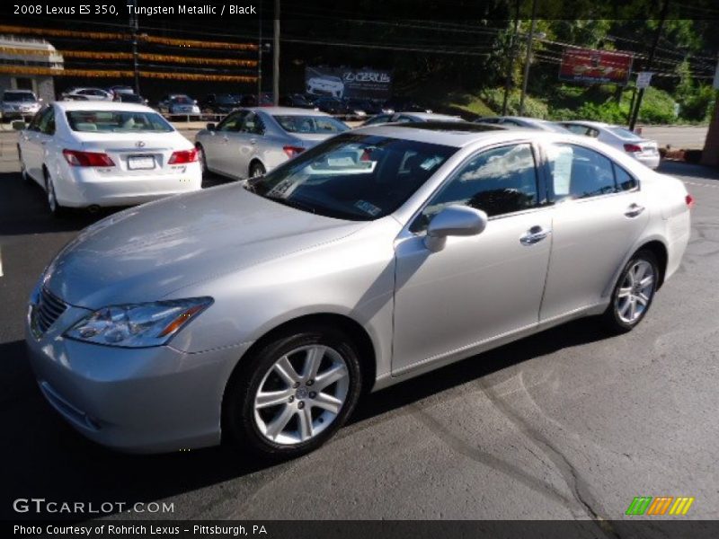 Tungsten Metallic / Black 2008 Lexus ES 350