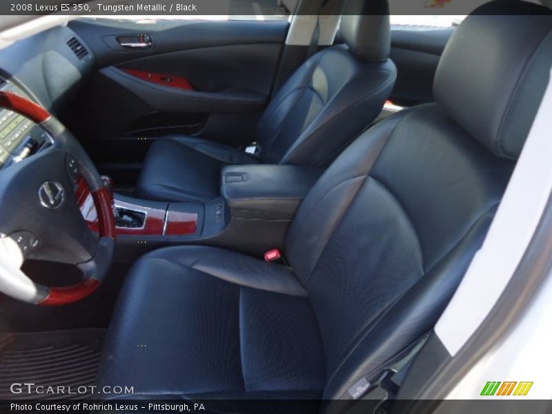 Tungsten Metallic / Black 2008 Lexus ES 350