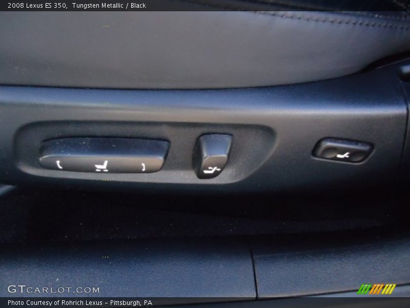 Tungsten Metallic / Black 2008 Lexus ES 350