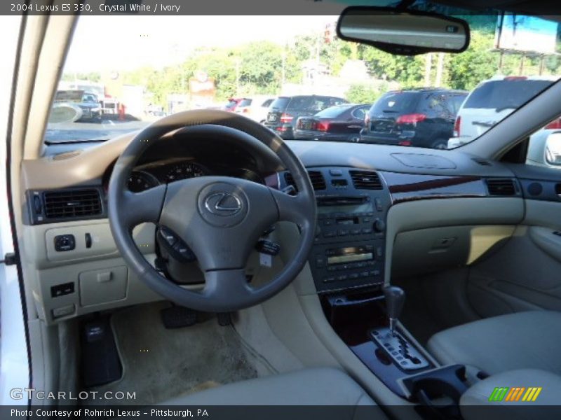 Crystal White / Ivory 2004 Lexus ES 330