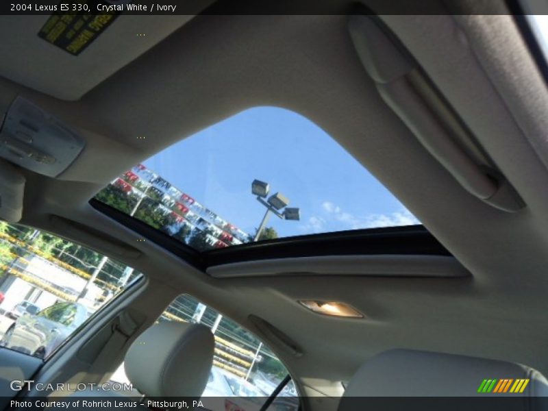Crystal White / Ivory 2004 Lexus ES 330