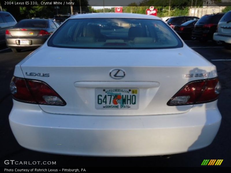 Crystal White / Ivory 2004 Lexus ES 330