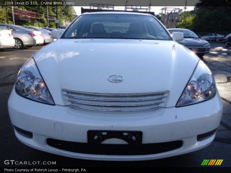 Crystal White / Ivory 2004 Lexus ES 330