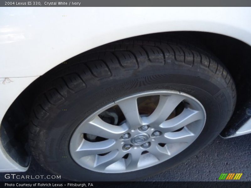 Crystal White / Ivory 2004 Lexus ES 330