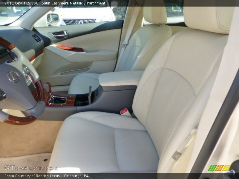 Satin Cashmere Metallic / Parchment 2011 Lexus ES 350