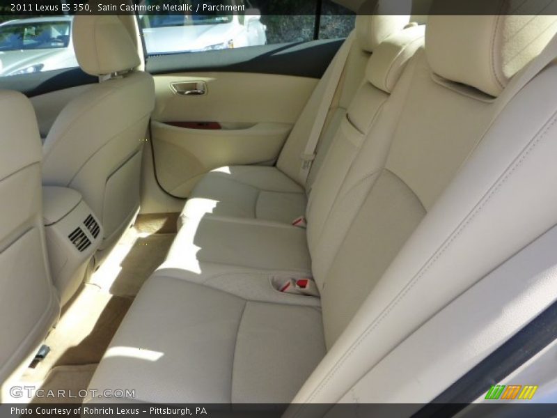 Satin Cashmere Metallic / Parchment 2011 Lexus ES 350