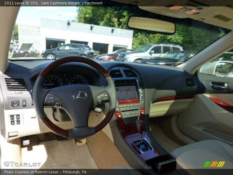 Satin Cashmere Metallic / Parchment 2011 Lexus ES 350