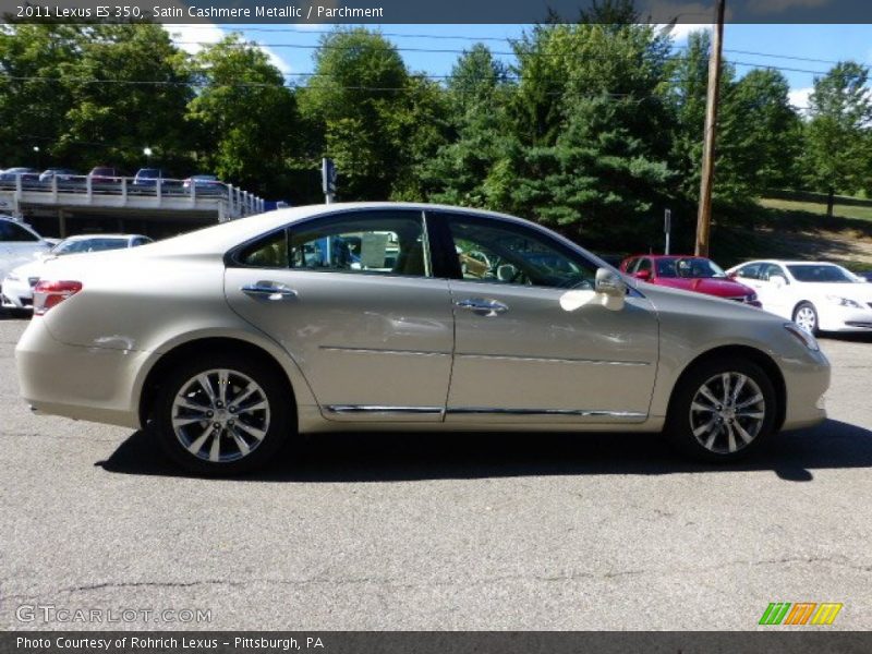Satin Cashmere Metallic / Parchment 2011 Lexus ES 350