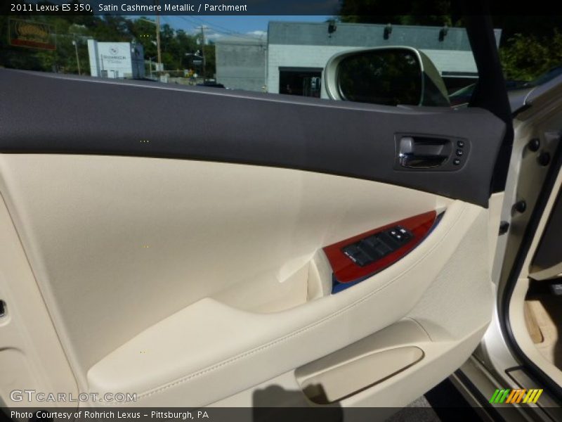 Satin Cashmere Metallic / Parchment 2011 Lexus ES 350