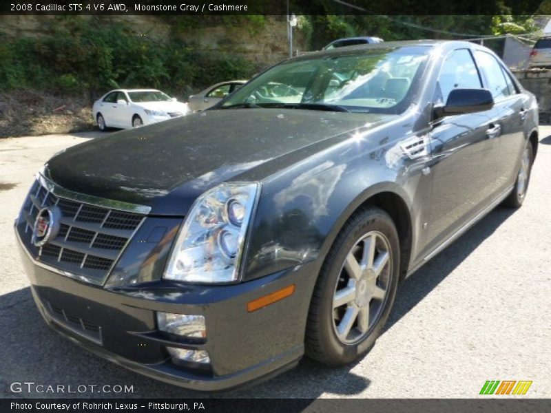 Moonstone Gray / Cashmere 2008 Cadillac STS 4 V6 AWD