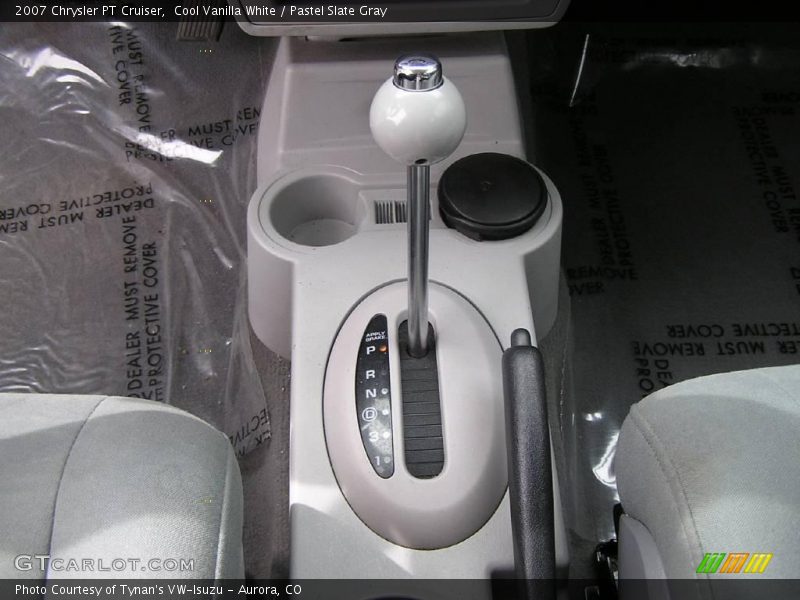 Cool Vanilla White / Pastel Slate Gray 2007 Chrysler PT Cruiser