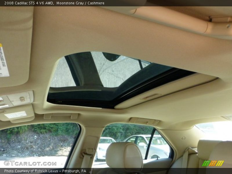Moonstone Gray / Cashmere 2008 Cadillac STS 4 V6 AWD