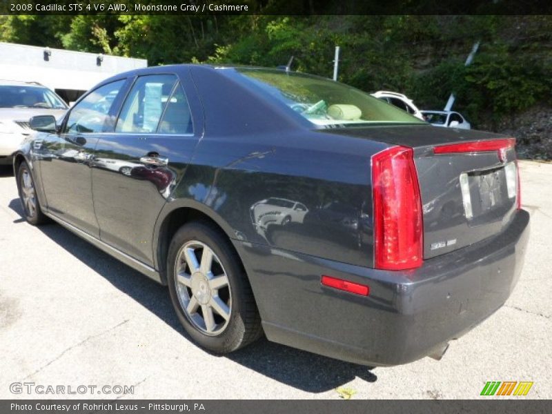 Moonstone Gray / Cashmere 2008 Cadillac STS 4 V6 AWD