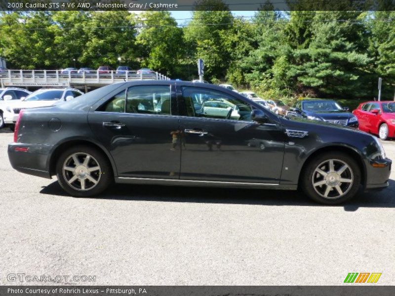 Moonstone Gray / Cashmere 2008 Cadillac STS 4 V6 AWD