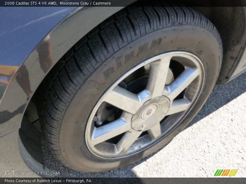 Moonstone Gray / Cashmere 2008 Cadillac STS 4 V6 AWD
