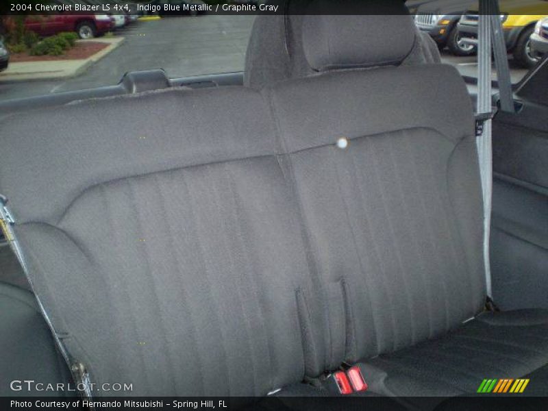Indigo Blue Metallic / Graphite Gray 2004 Chevrolet Blazer LS 4x4