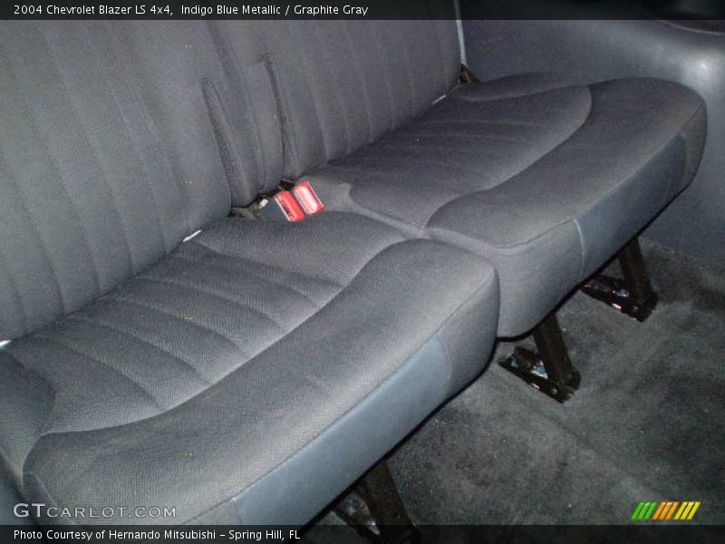 Indigo Blue Metallic / Graphite Gray 2004 Chevrolet Blazer LS 4x4