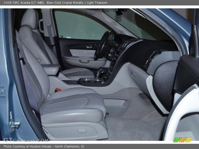 Blue-Gold Crystal Metallic / Light Titanium 2008 GMC Acadia SLT AWD