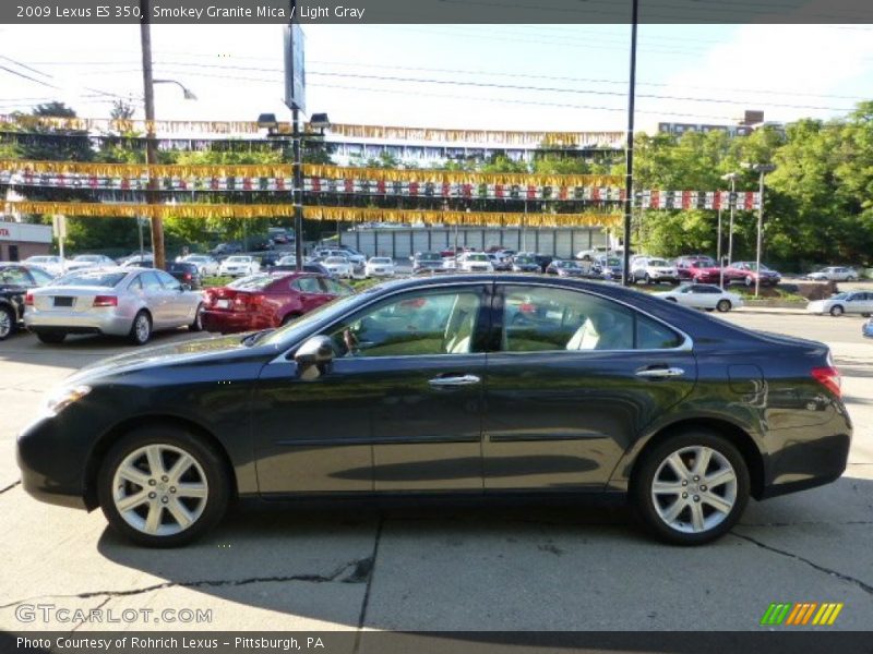 Smokey Granite Mica / Light Gray 2009 Lexus ES 350